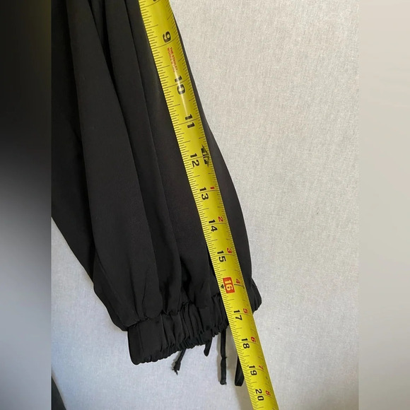 Anthropologie Hailee C Pilcher Black Classic Tuxedo Dress Size M - Picture 10 of 13